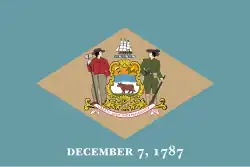 Flagge Delaware