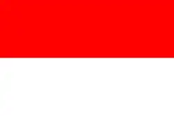 Flagge Indonesia