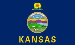 Flagge Kansas