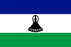Flagge Lesotho
