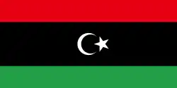 Flagge Libyen