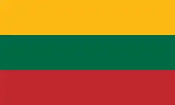 Flagge Lithuania