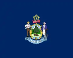 Flagge Maine