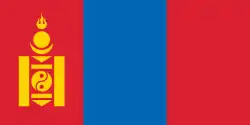 Flagge Mongolei