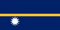 Flagge Nauru