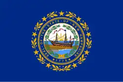 Flagge New Hampshire
