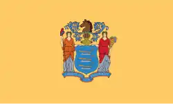 Flagge New Jersey