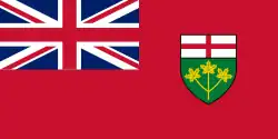 Flagge Ontario