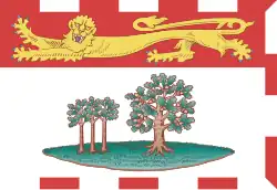 Flagge Prince Edward Island