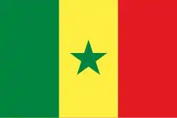 Flagge von Senegal