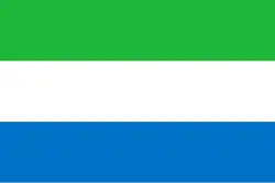 Flagge von Sierra Leone