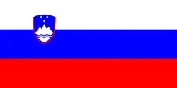 Flagge Slovenia