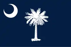 Flagge South Carolina