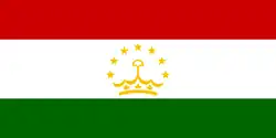 Flagge von Tadschikistan