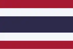 Flagge Thailand