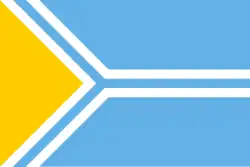 Flagge von Tuwa