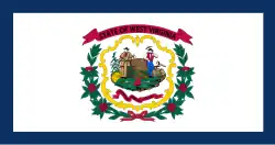 Flagge West Virginia