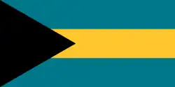 Flagge Bahamas