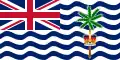 Flagge des Britischen Territoriums im Indischen Ozean