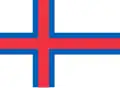 Flagge der Färöer Inseln
