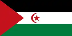 Flagge Westsahara