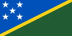 Flagge Salomonen