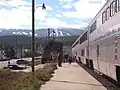 Bahnhof in Winter Park / Colorado
