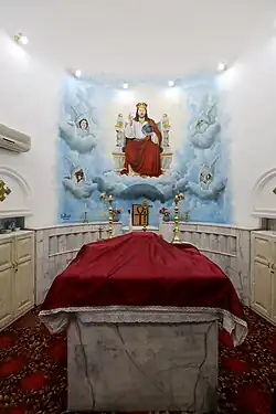Hauptaltar der Kirche