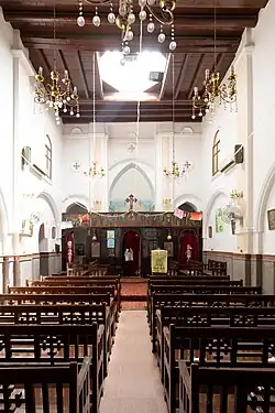 Im Inneren der Kirche
