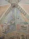 Fresken in der Turmkapelle der Kirche