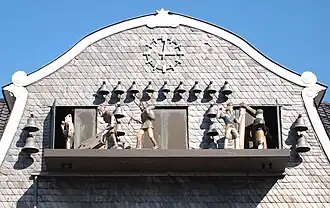 Glockenspiel mit Figurenumlauf am Marktplatz