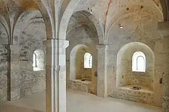 Romanische Krypta der Schlosskirche