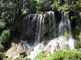 Wasserfall im Nationalpark Desembarco del Granma