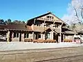 Der Bahnhof im Grand Canyon Village / South Rim