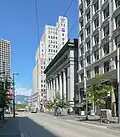 Vancouver: unter anderem auf der Granville Street verläuft der BC-99