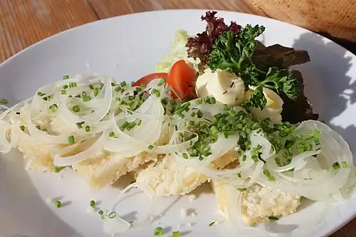 Angemachter Graukäse