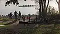 Grillen am Rhein