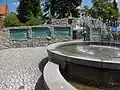Brunnen auf dem Markt