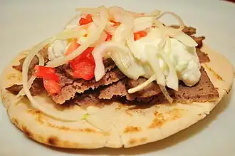 Gyros auf Pita