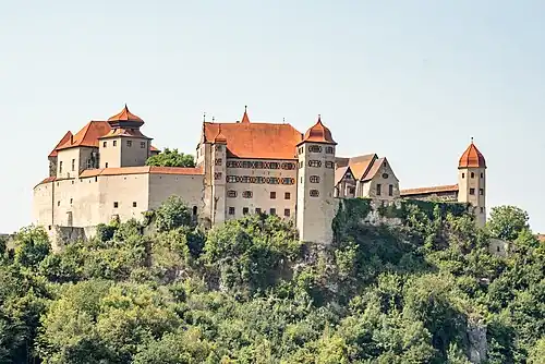 Burg in Harburg (Schwaben)