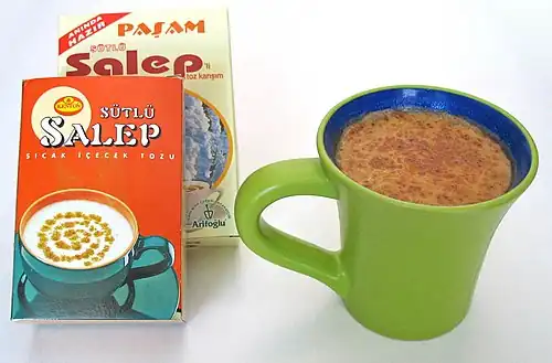 Salep gibt es auch aus der Tüte