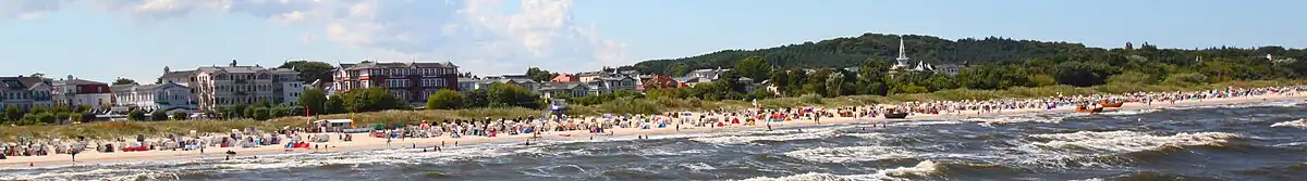 Der Strand von Heringsdorf