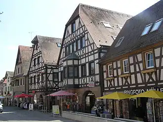 Die Hauptstraße in Herzogenaurach