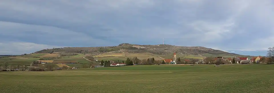 Hesselberg von Südwesten