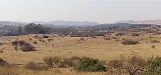 Landschaft abseits der Gewässer