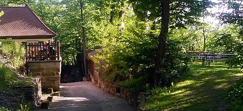 Oberhaid Historische Kellergasse
