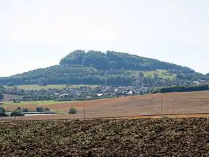 Hnneberg und Schlossberg von Nordwesten