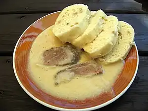 Böhmische Knödel als Beilage
