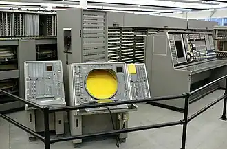 IBM AN/FSQ-7 Air Defense System, hat im Kalten Krieg den ameri­ka­ni­schen Luftraum beschützt