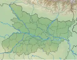 Lagekarte des indischen Bundesstaates Bihar